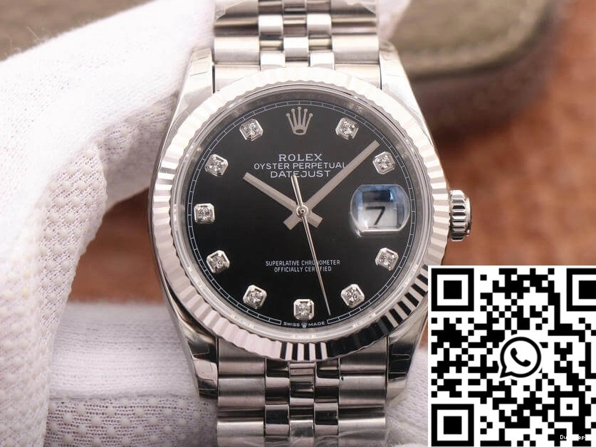 M126234-0027 Diamond-set Factory Rolex EW Dial Datejust 0316